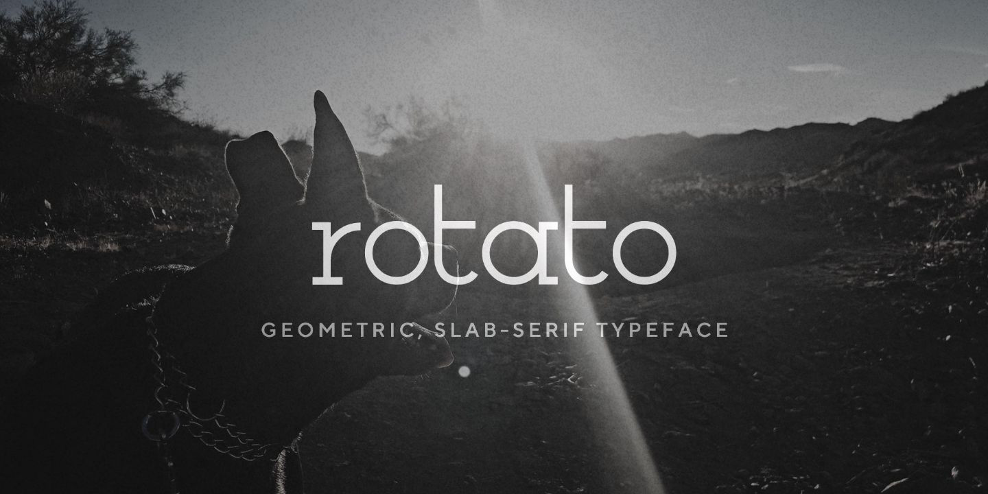 Example font Rotato #1